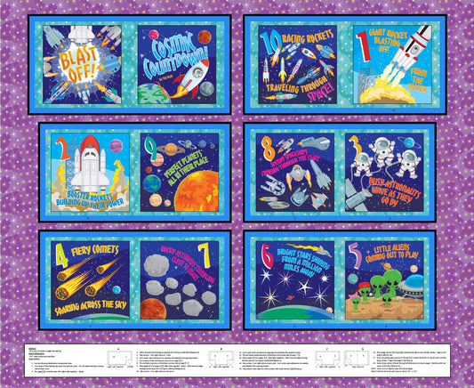 3646BP-55 Cosmic Countdown Cosmic Countdown Book