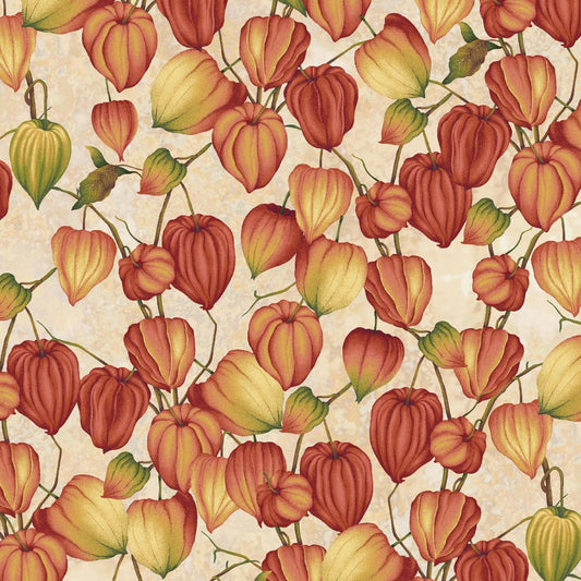 3650-44 Oak and Berries Chinese Lanterns