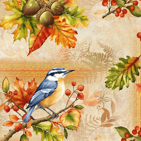 3657-44 Oak and Berries Oak & Berries Patchwork