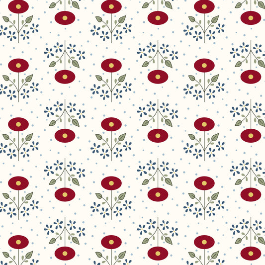 3670-44 Wildflowers Cosmos Floral