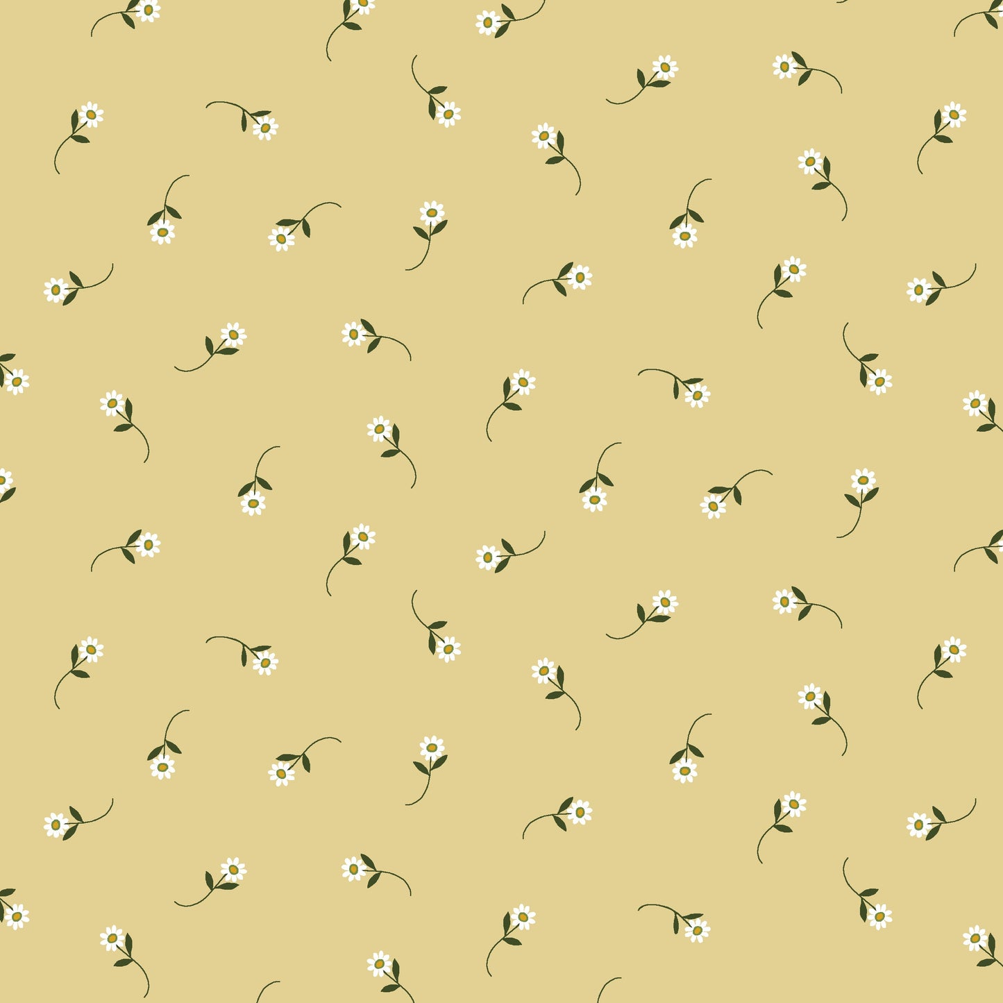 3676-33 Wildflowers Tossed Daisy