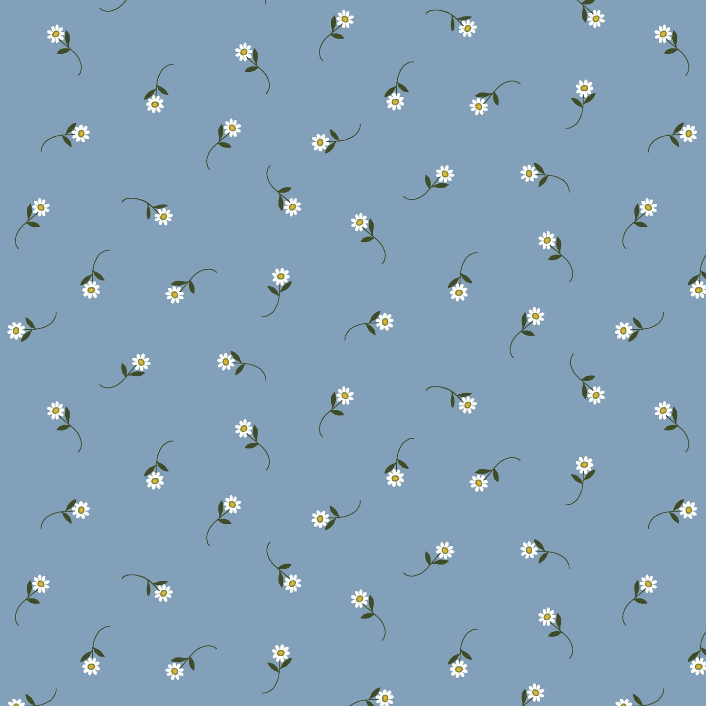 3676-70 Wildflowers Tossed Daisy