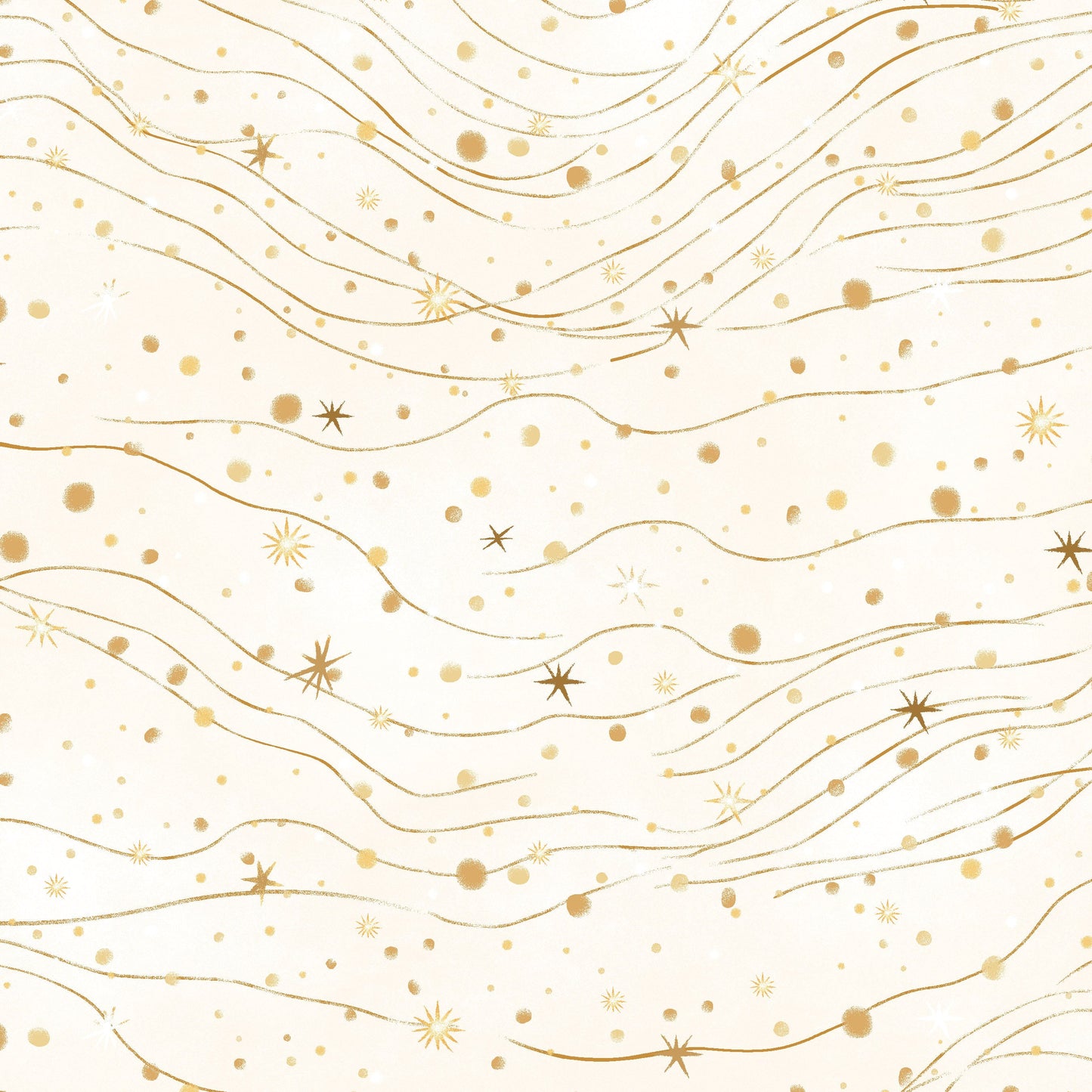 3697-44 Magical Winter Woodlands Starry Skies Texture