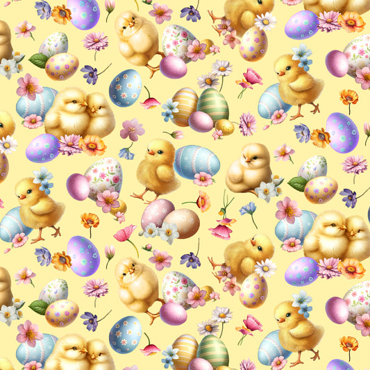3704-33 Bunnies & Baskets Chicks