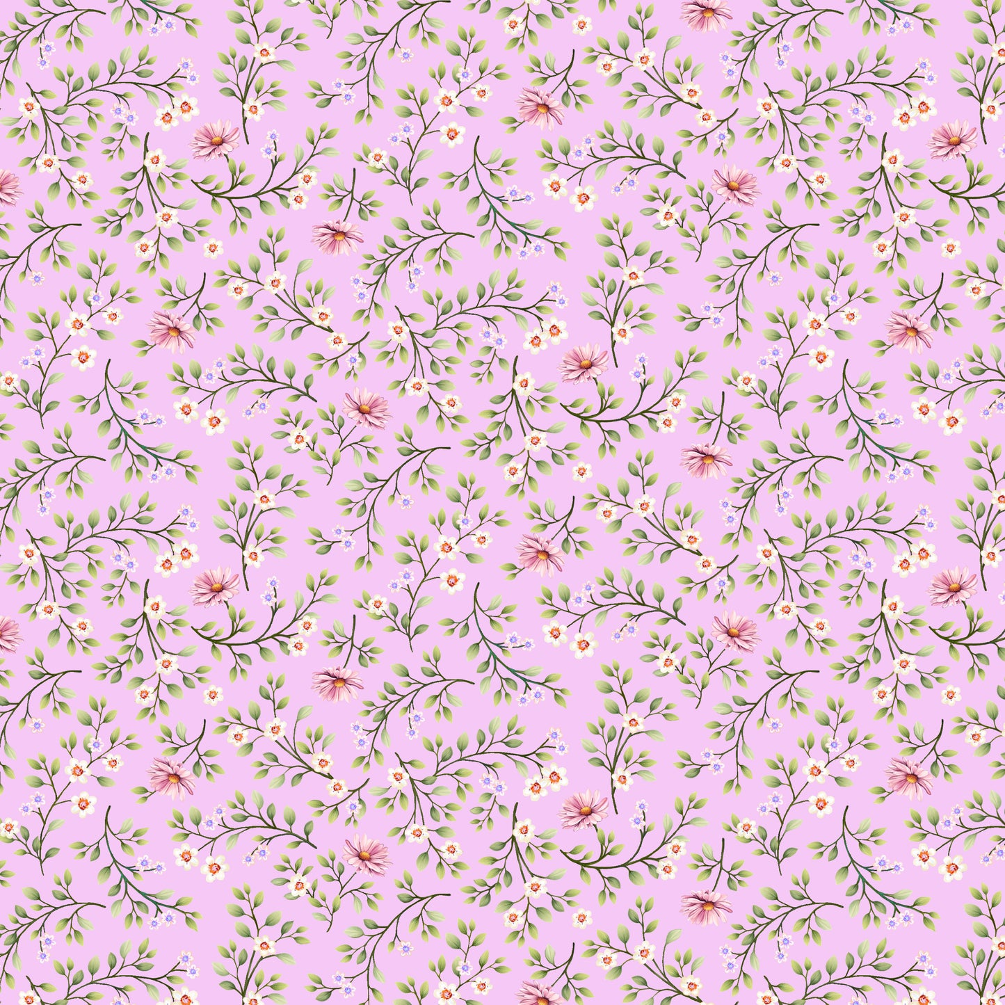 3707-50 Bunnies & Baskets Small Flower