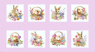 3710B-50 Bunnies & Baskets Blocks