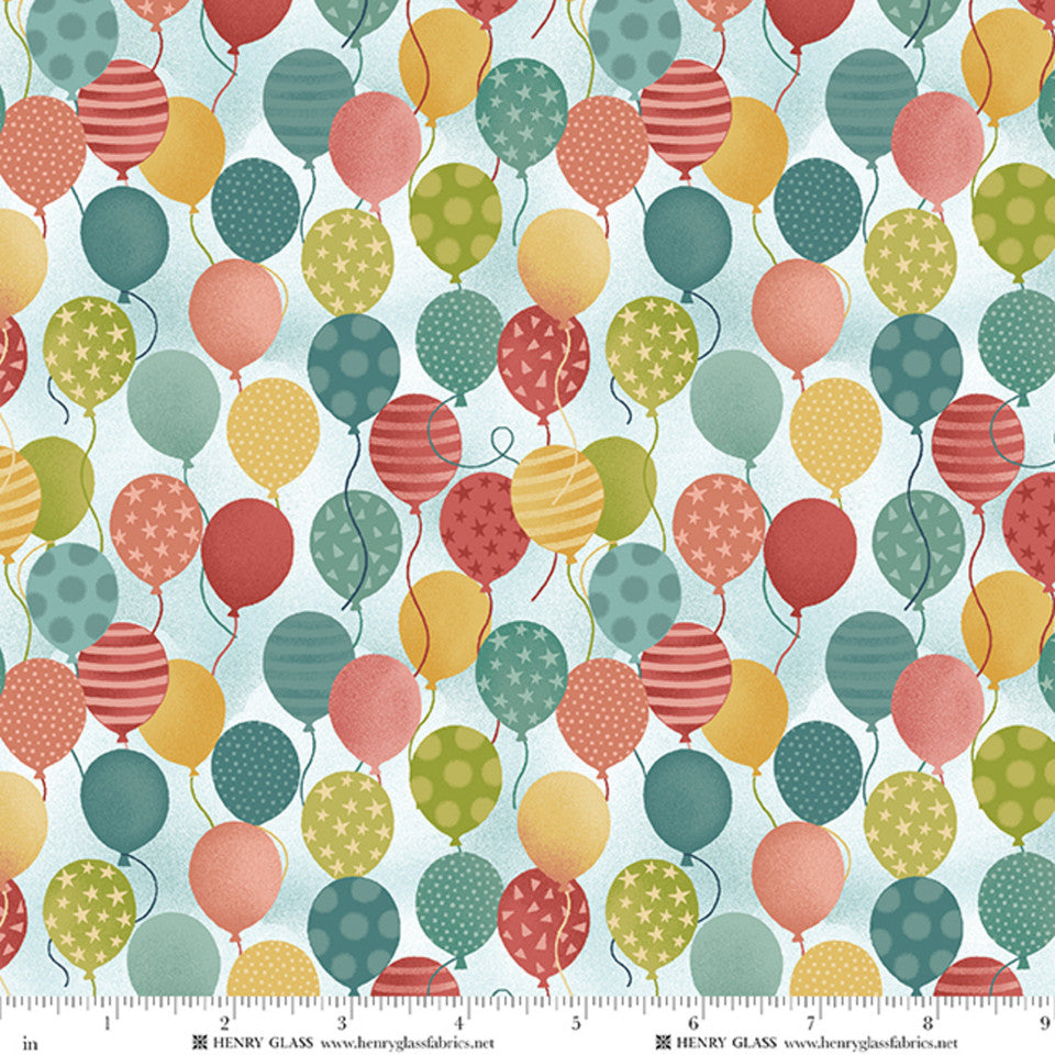 3718-17 Whimsidilly Circus Allover Balloons