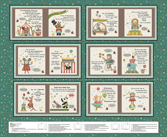 3720BP-76 Whimsidilly Circus Circus Book
