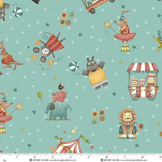3723-77 Whimsidilly Circus Allover Characters