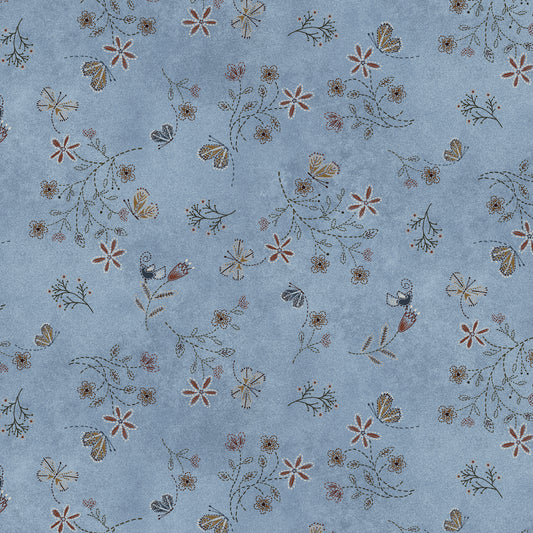 3751-75 Return of the Blue Bird of Happiness  Stitches