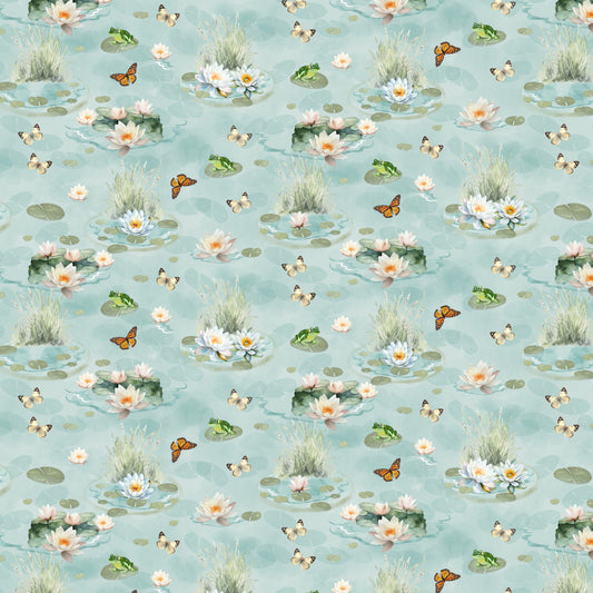 3765-17 Spring Babies Waterlilies
