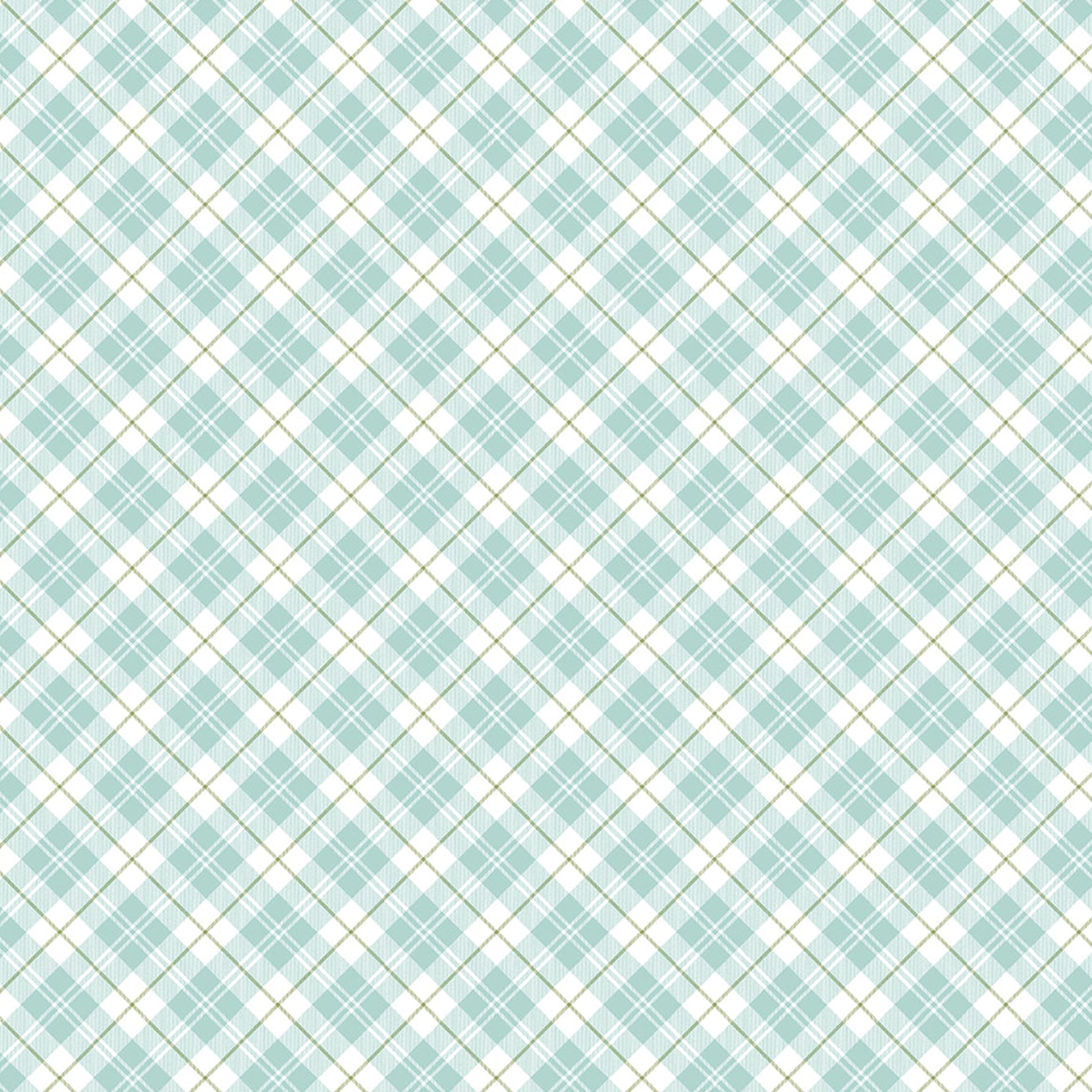 3766-17 Spring Babies Small Bias Plaid