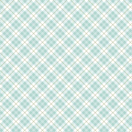3766-17 Spring Babies Small Bias Plaid