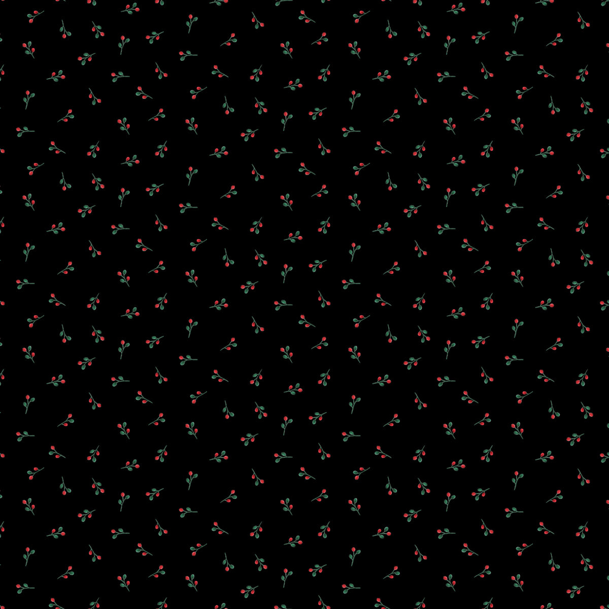 3798-99 Santa & Friends Berry Sprig