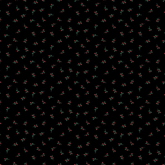 3798-99 Santa & Friends Berry Sprig