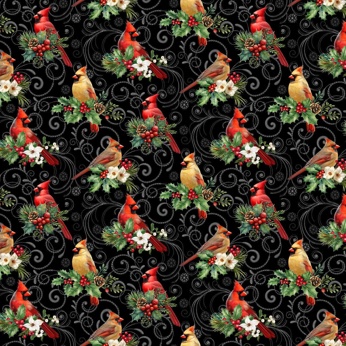 3799-99 Santa & Friends Cardinals