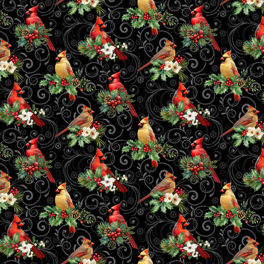 3799-99 Santa & Friends Cardinals