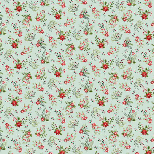 3801-17 Santa & Friends Mini Floral Swags