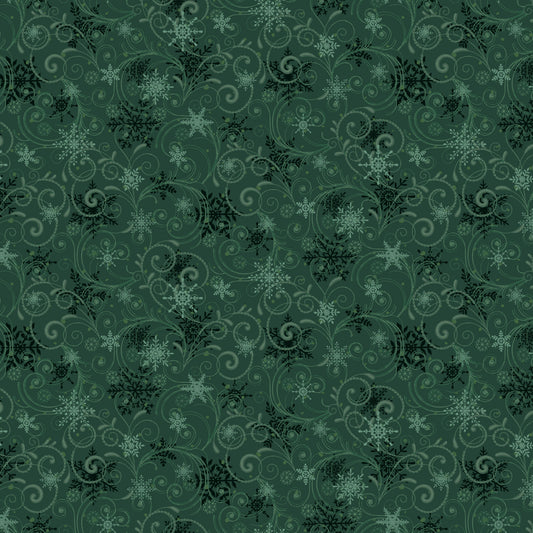 3802-66 Santa & Friends Snowflake Swirl