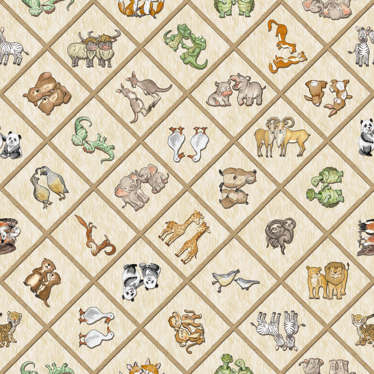3896-30 Ark Tales Animal Pens
