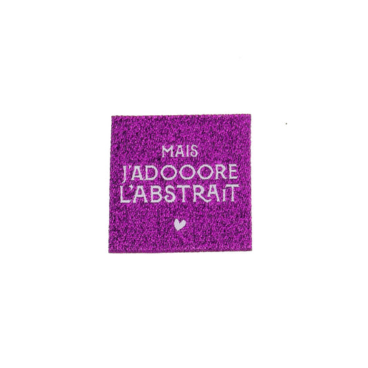 SEW-ON LABELS "J'ADOOORE"-BULK