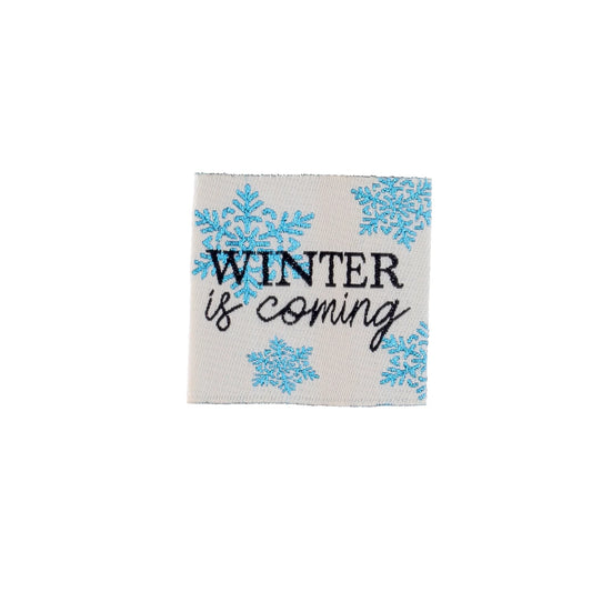 SEW-ON LABELS "WINTER"-BULK