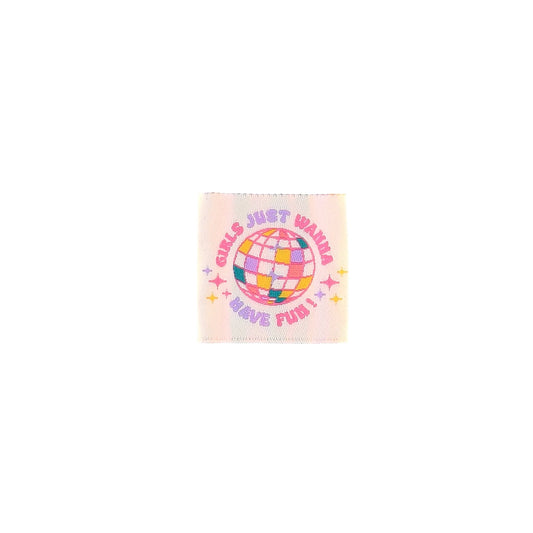 SEW-ON LABELS "GIRLS"-BULK