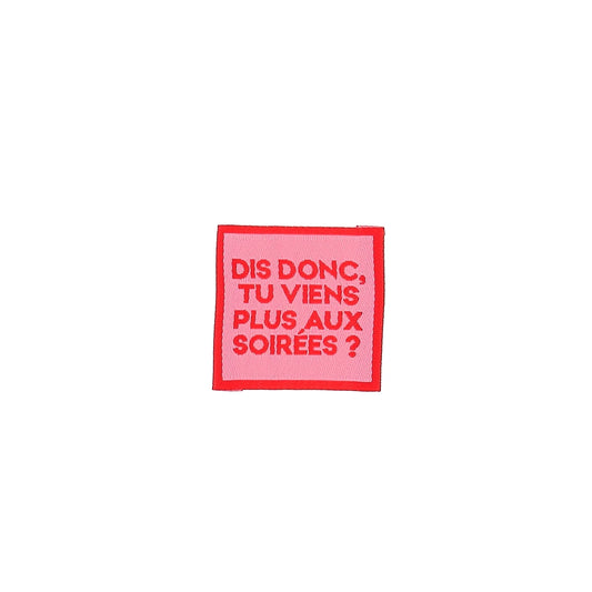 SEW-ON LABELS "DIS DONC"-BULK
