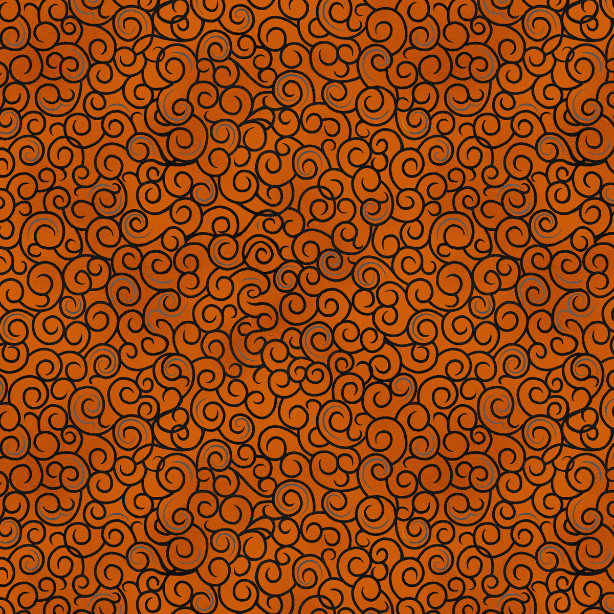 5565F-39 Moonlit Harvest (Flannel) Swirl