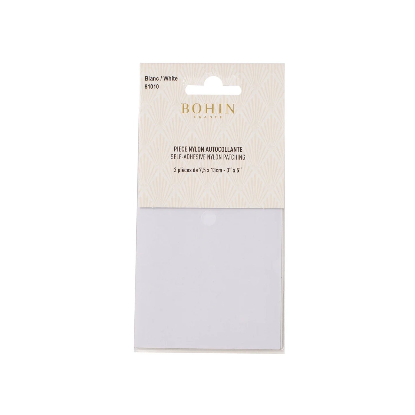 NYLON ADHE PATCH WHITE