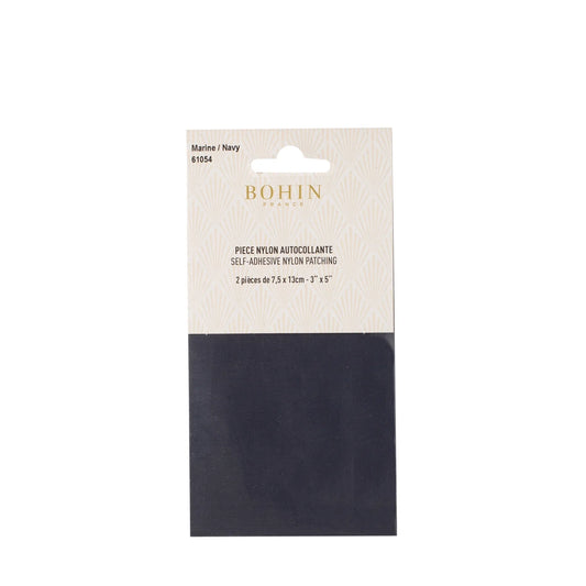 NYLON SELF ADH PATCH DARK BLUEx1
