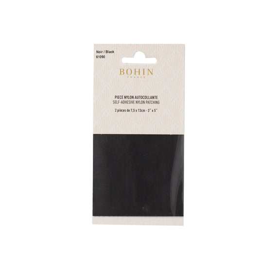 NYLON SELF ADH PATCH BLACK    x1