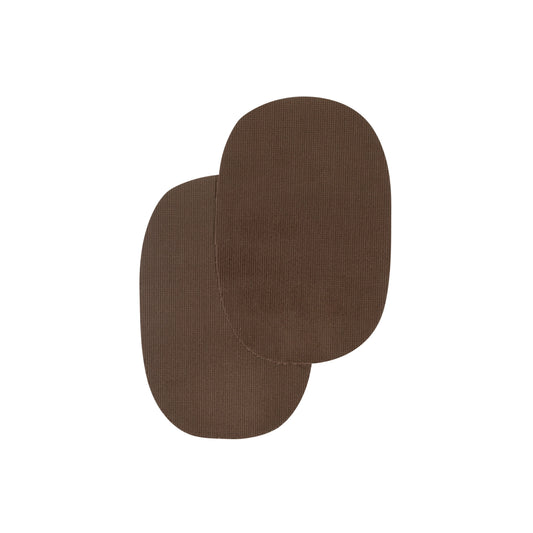 SOFT VELVET PATCH BROWNx2