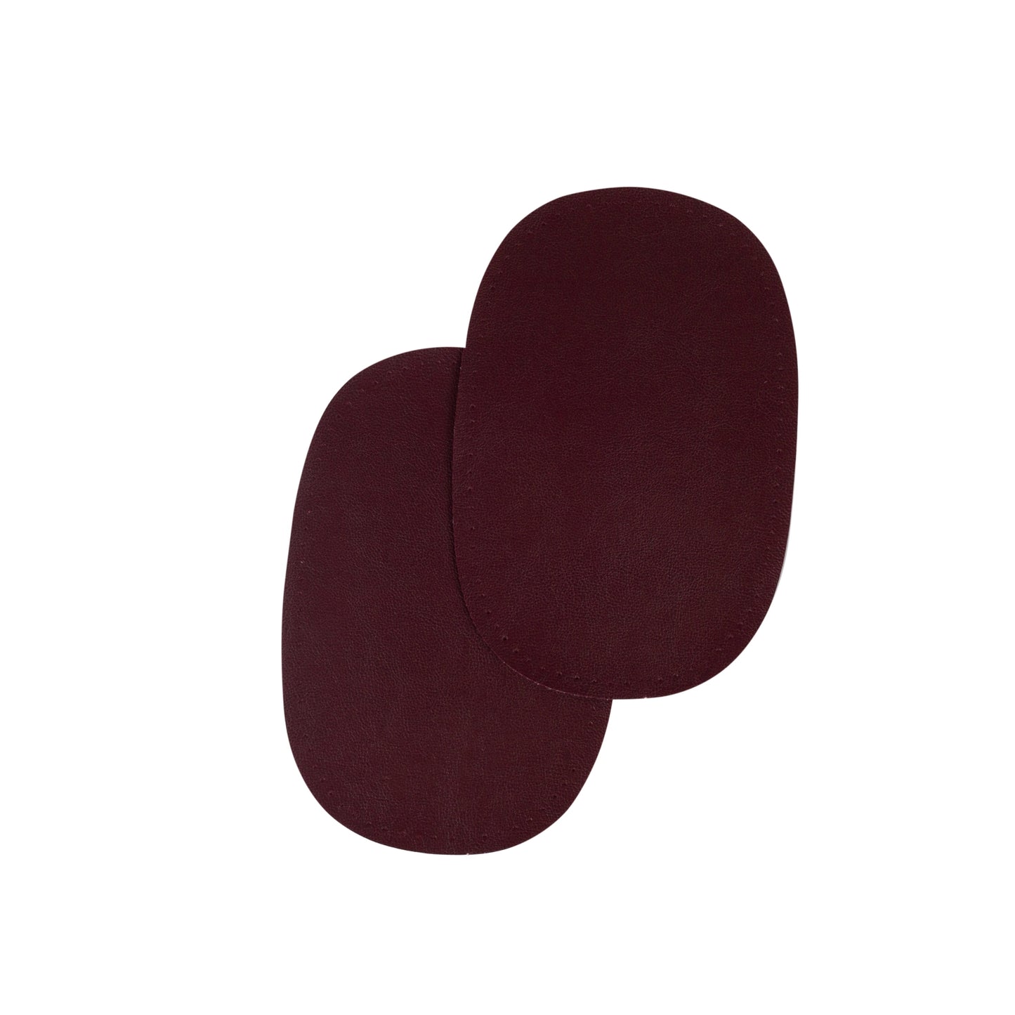 VINYL SEW ON PATCHES BURGUNDYx2