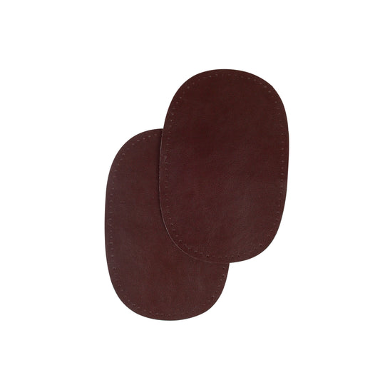 VINYL SEWON PATCH DARK BROWNx2