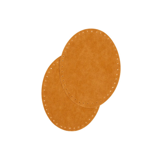 61761 SUEDE IRON ON OVAL REPAIR PATCHES