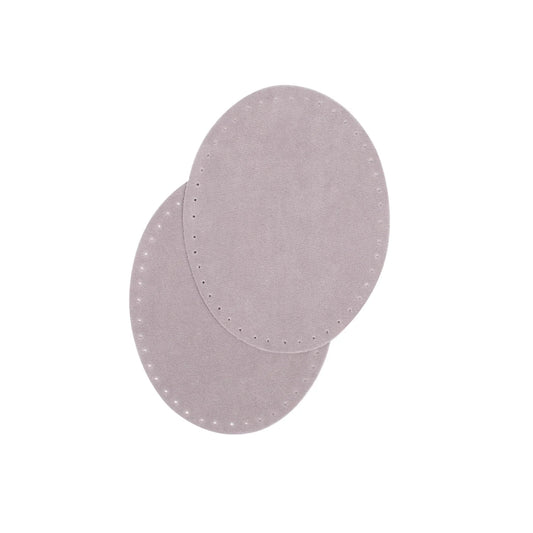 61762 SUEDE IRON ON OVAL REPAIR PATCHES