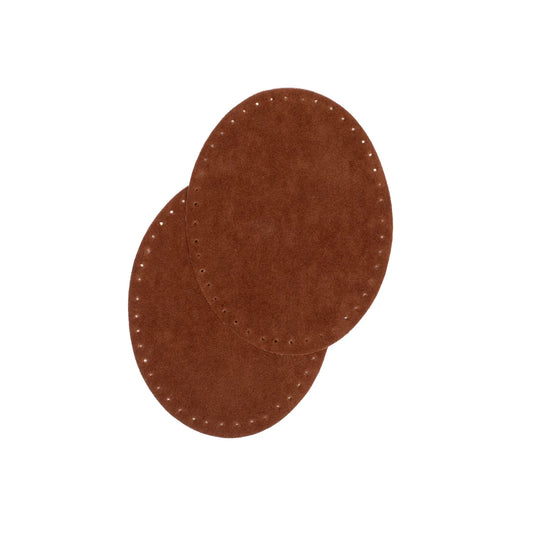 61765 SUEDE IRON ON OVAL REPAIR PATCHES