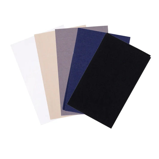 PERCALE IRON ON 12x45CM  x10 (5 col. x2) STARTER PACK