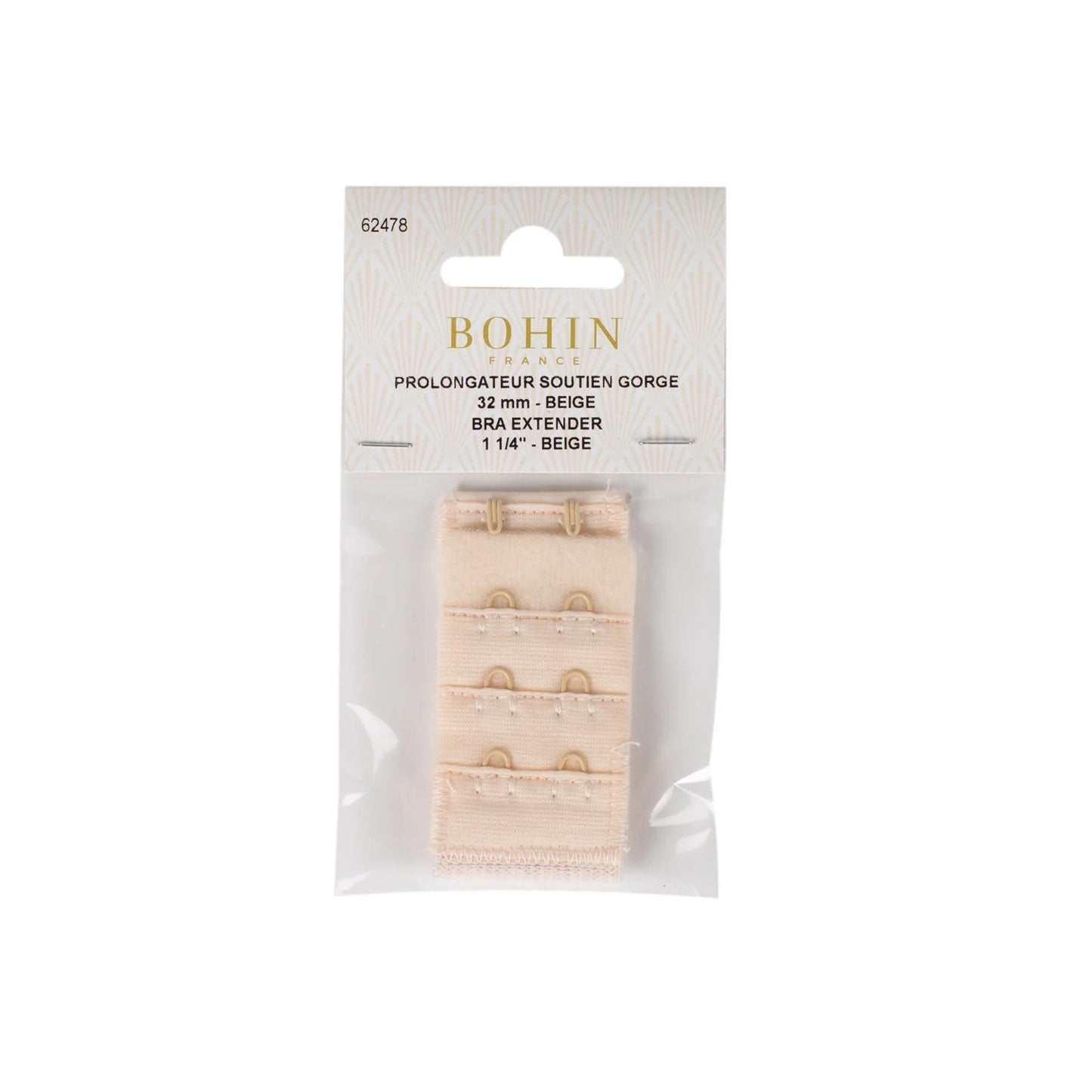 BRA EXTENDER 1 1/4" BEIGE     x1