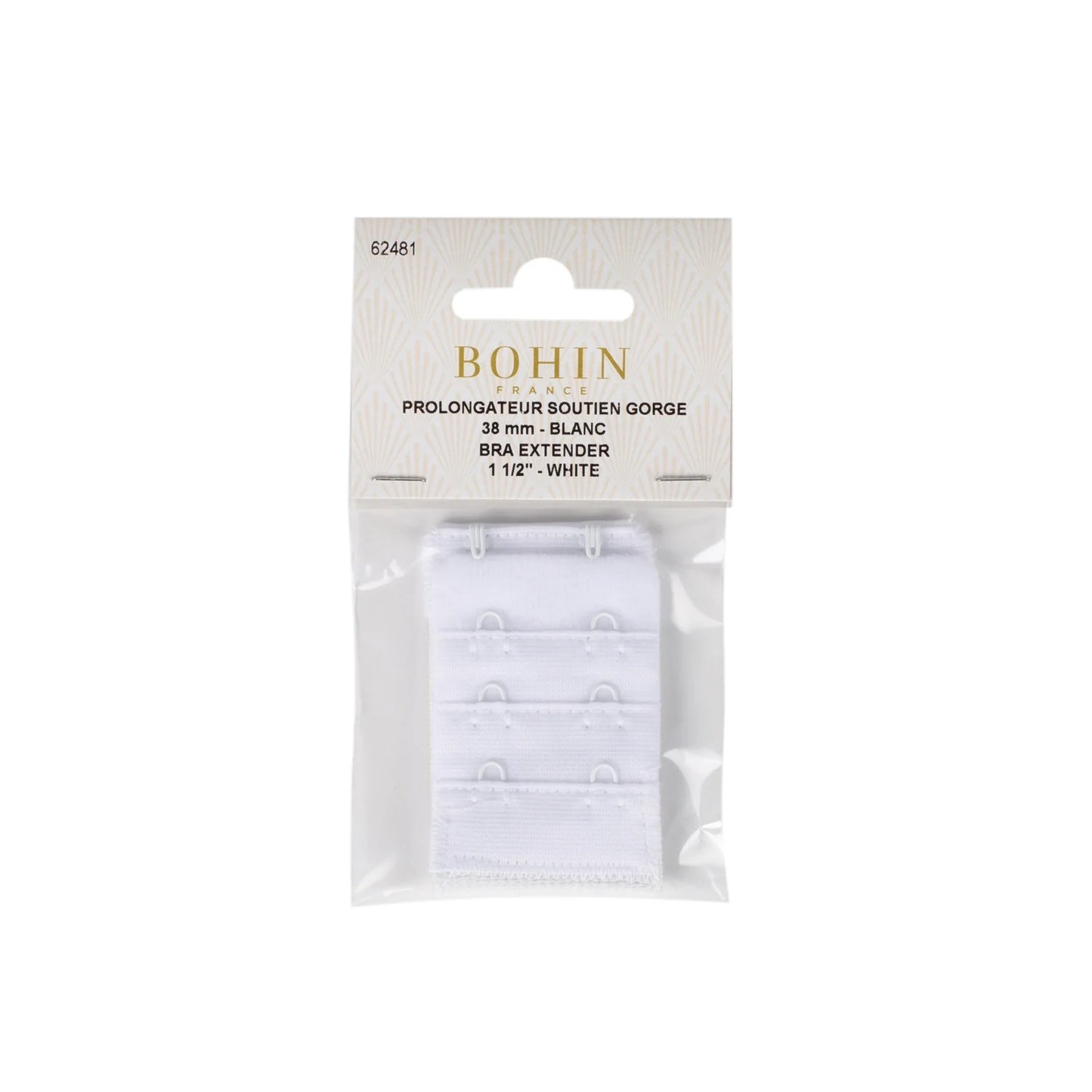 BRA EXTENDER 1 1/2" WHITE     x1