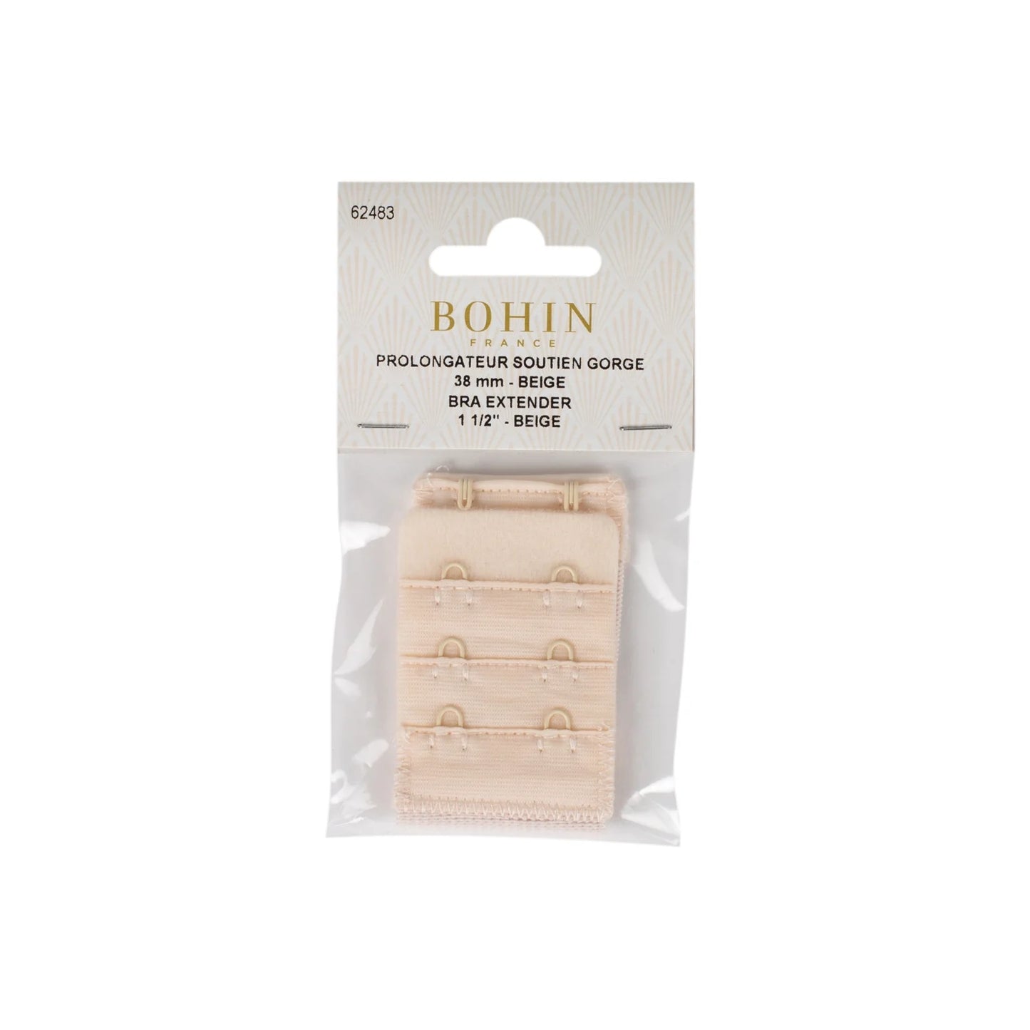 BRA EXTENDER 1 1/2" BEIGE     x1
