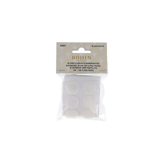 ADHESIV GRIPS PASTILLES WHT 3/4"