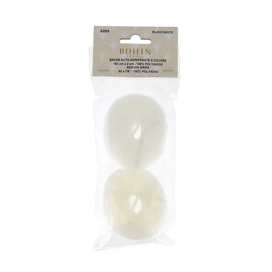 SEW-ON GRIPS WHITE 150x2CM