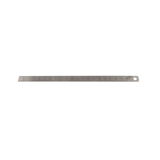 METAL RULER 20CM - 8" Blister x1