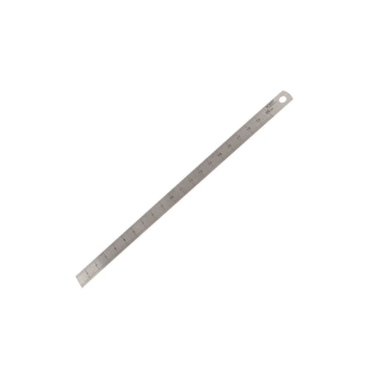 METAL RULER 20CM - 8" Blister x1