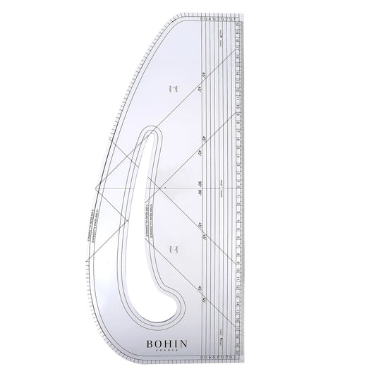CURVED RULER-PATTERN MAKER Acrylic-Blister