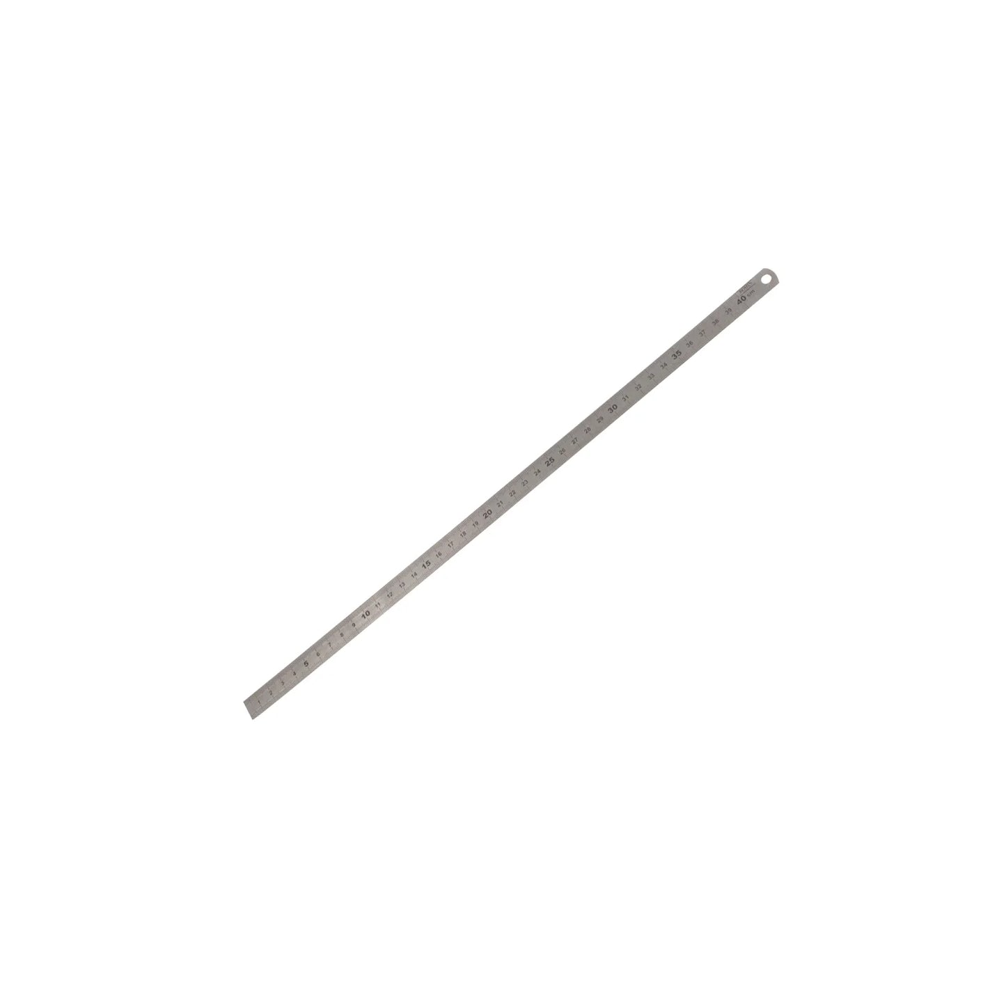 METAL RULER 40CM - 16" BLISTER x1