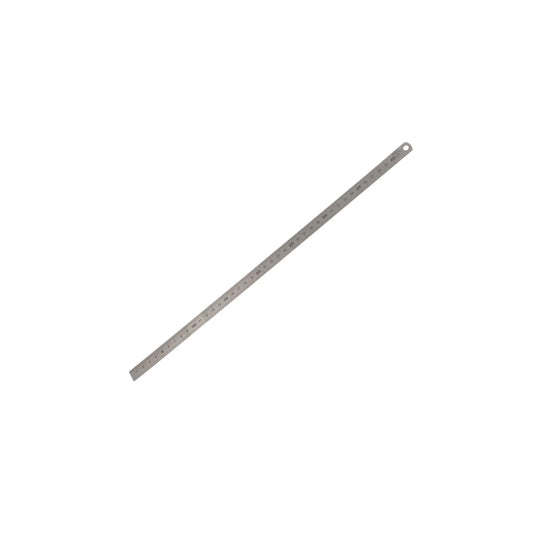 METAL RULER 40CM - 16" BLISTER x1