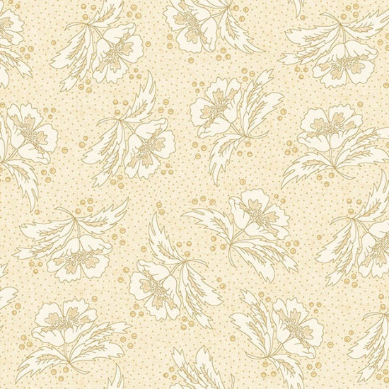 6284-44 BUTTER CHURN BASICS CREAM POPPY FIELD